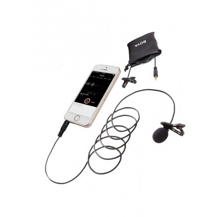 Микрофон петличка BOYA BY-LM10 для смартфона и планшета